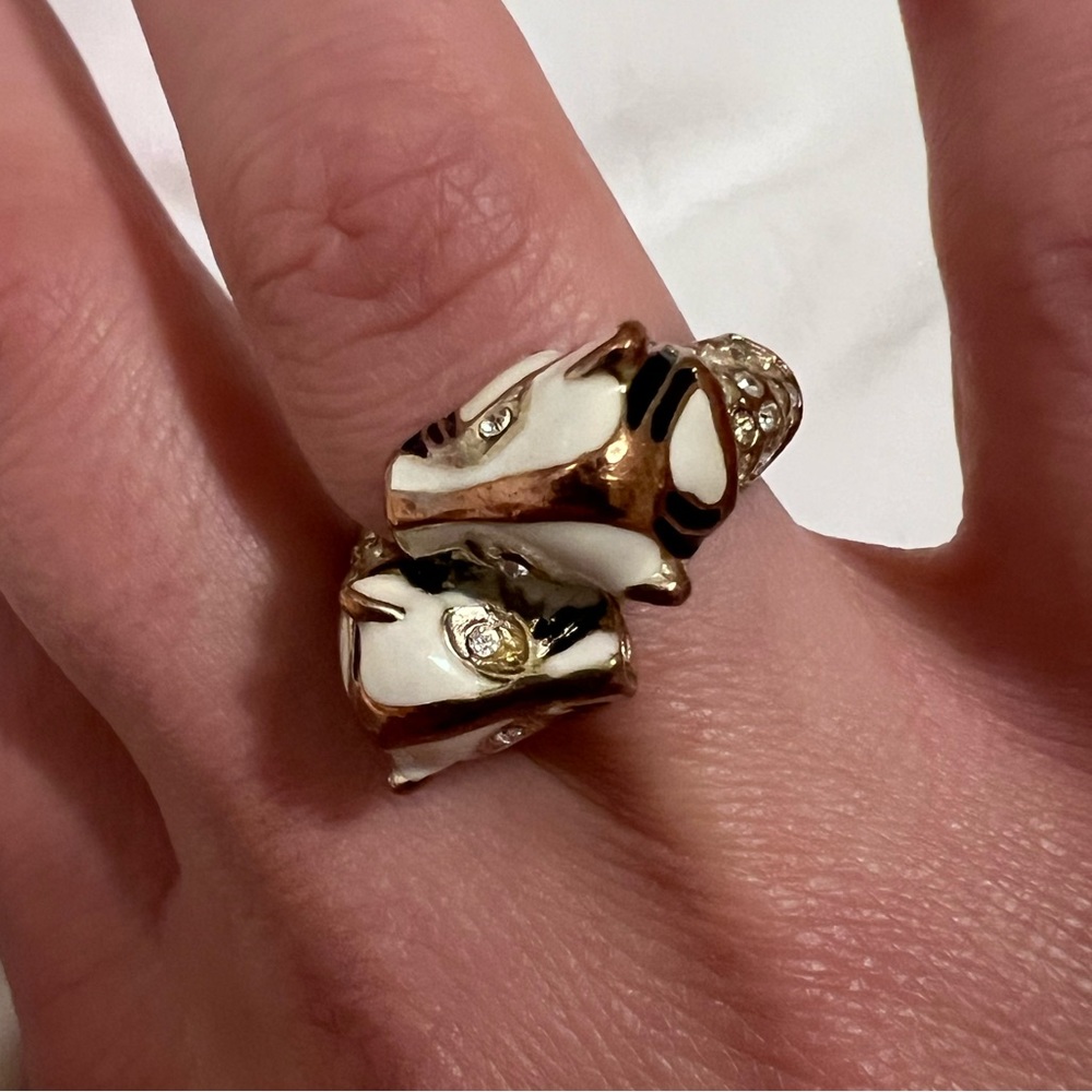 Vintage jaguar ring